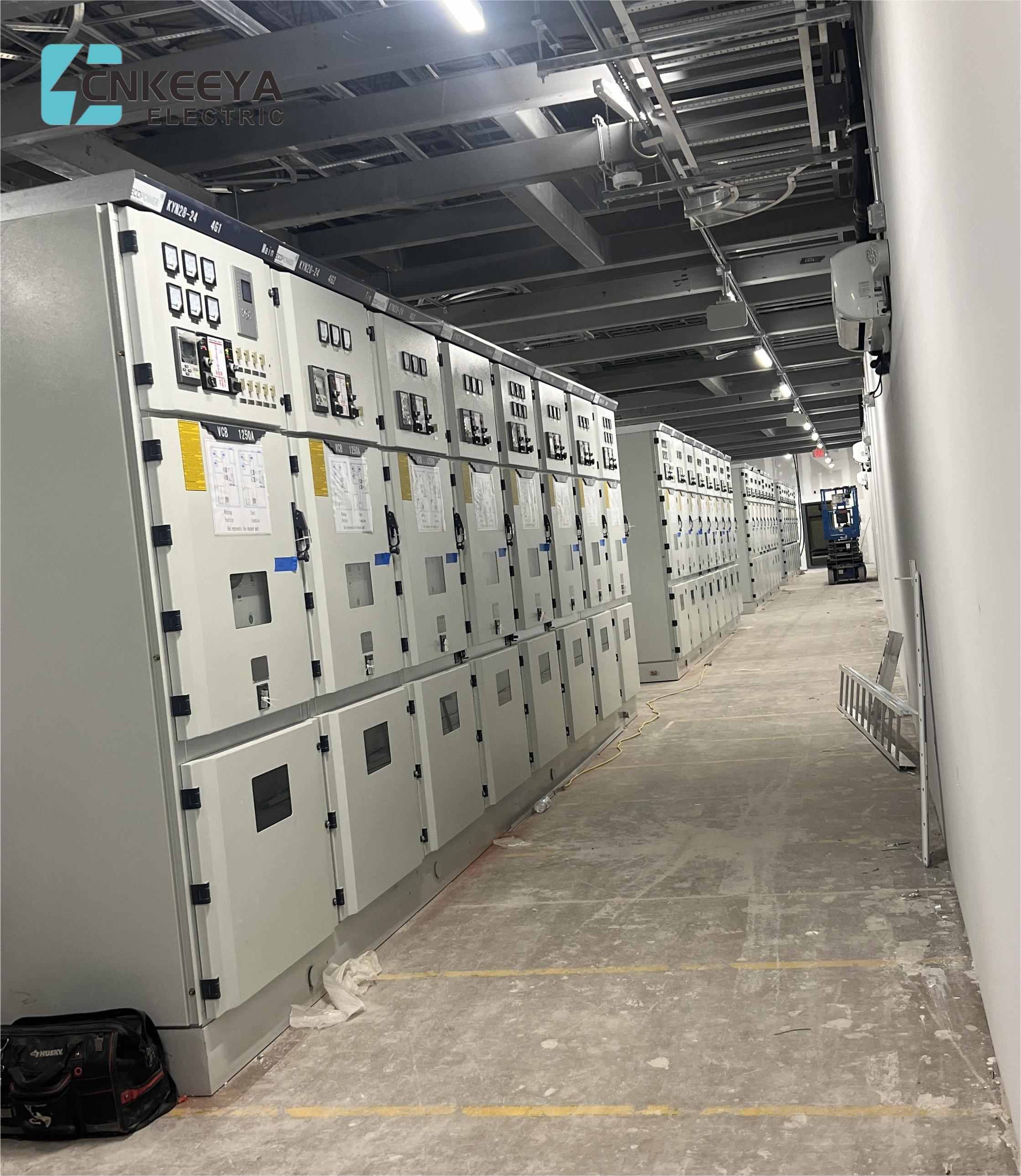 Penghantaran 13.8kV Kyn28 Switchgear untuk Projek Pusat Data Amerika