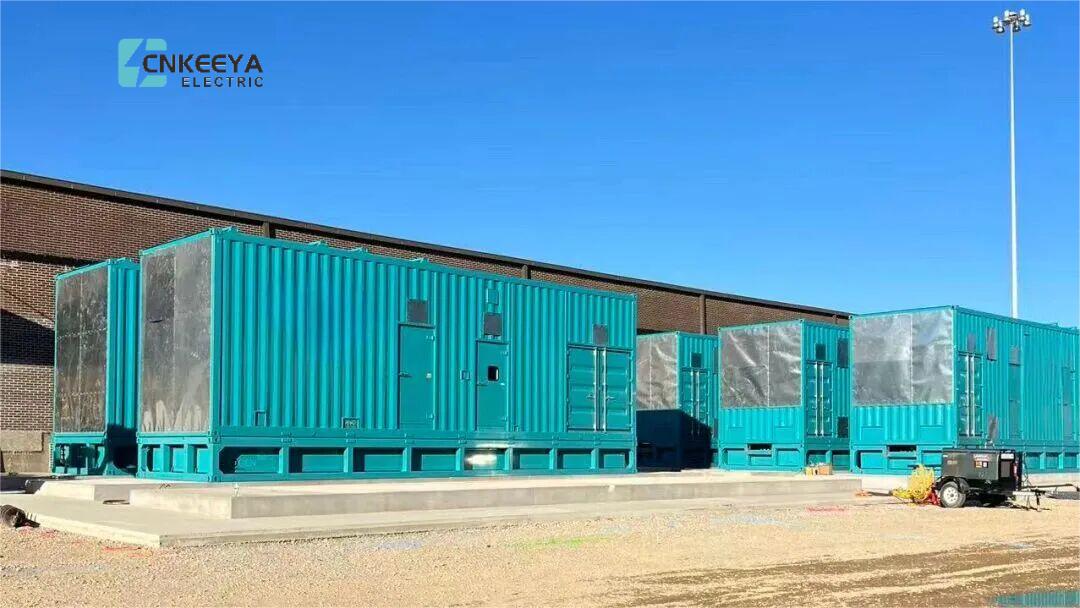 Kabinet Pengecasan 13.8kV Cnkeeya yang berjaya diselesaikan di Pusat Data AS