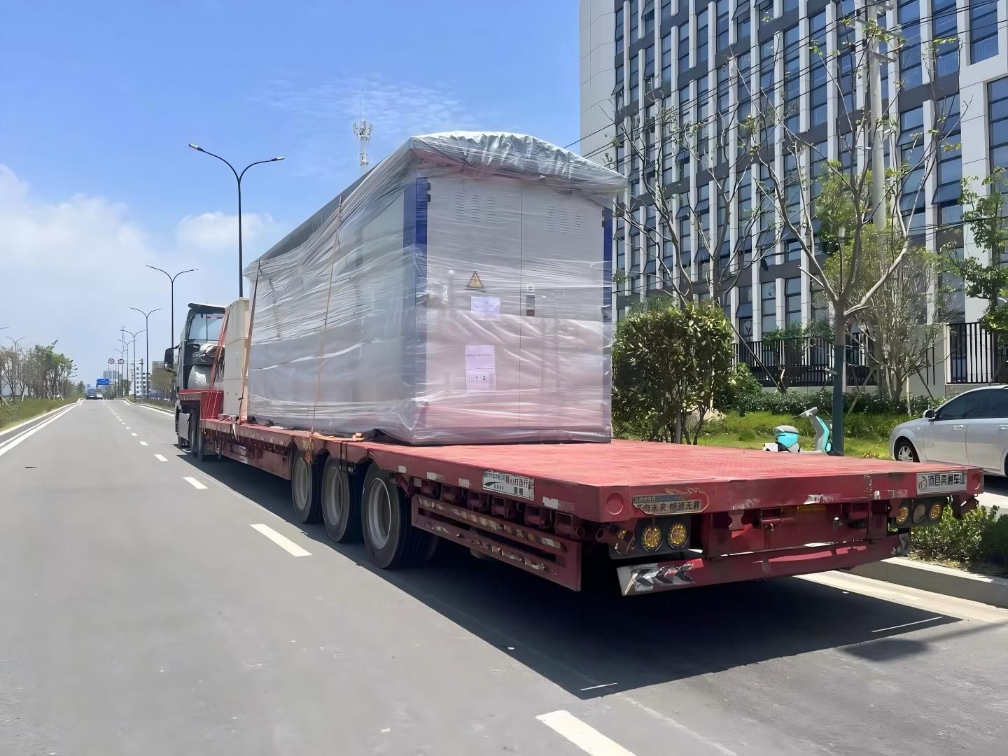 Penghantaran Pencawang Padat ke Georgia untuk Projek Kuasa Perindustrian Tempatan