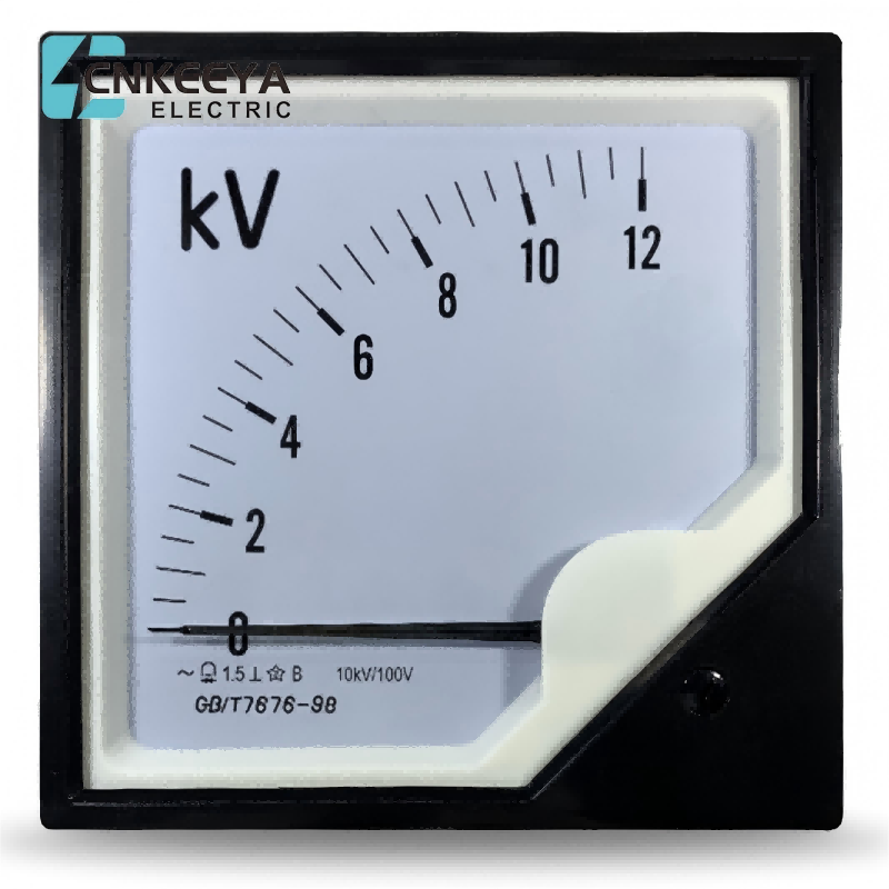 Voltmeter penunjuk 6L2-V ac voltmeter 6L2